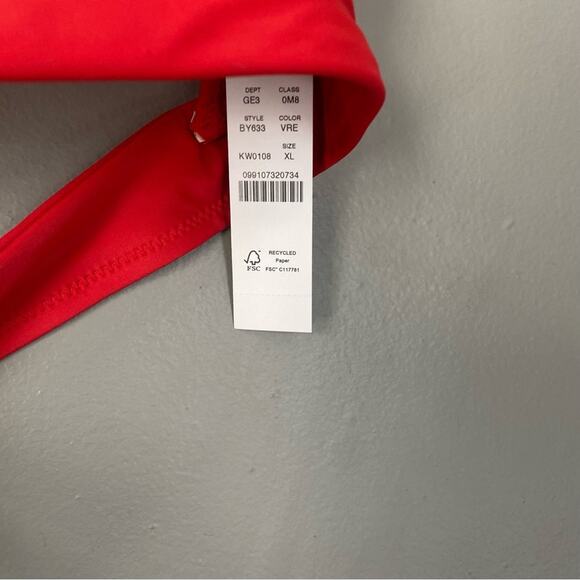 NWT J.CREW Colorblock Swimsuit DD halter bikini top & High Leg bottom Sz S M XL - Picture 5 of 16